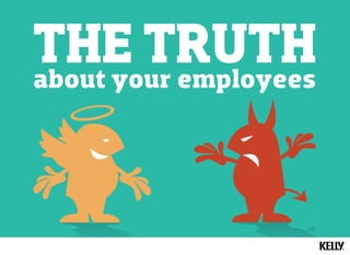 THE TRUTH
about your employees

 