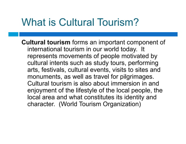 Economic Benefits Of Cultural Heritage Tourism In Hawaii PPT