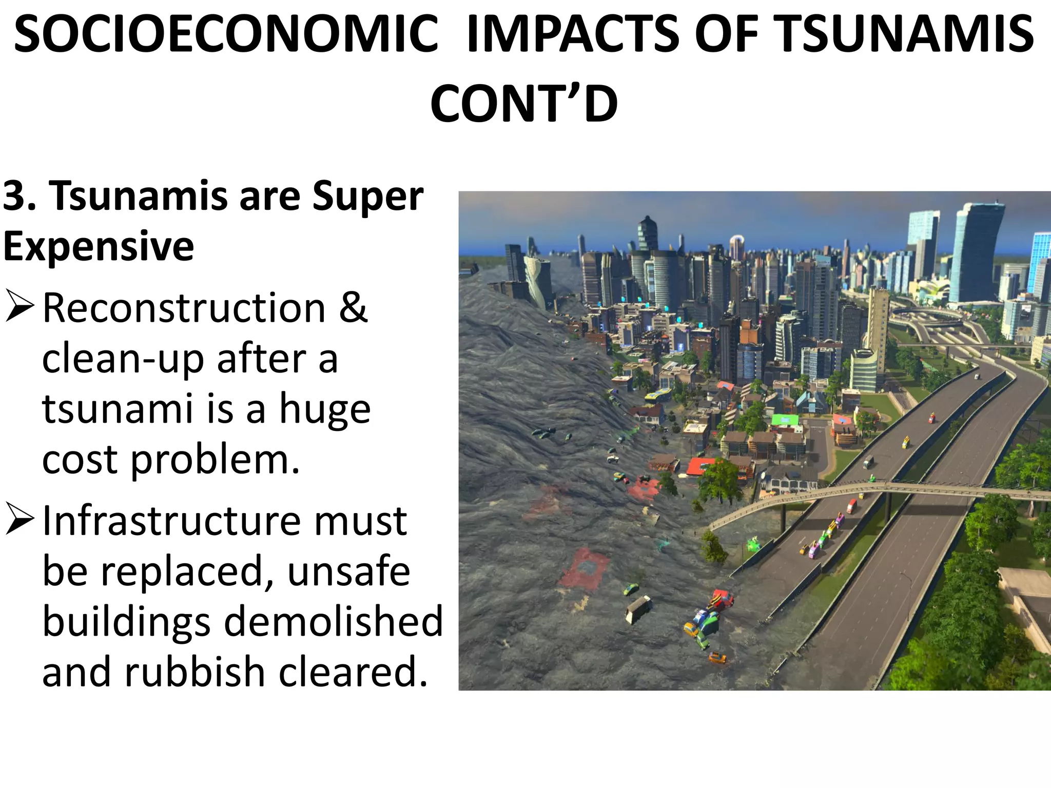 What is tsunami and its causes and effects