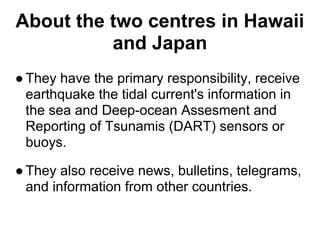 Current tsunami warnings for hawaii