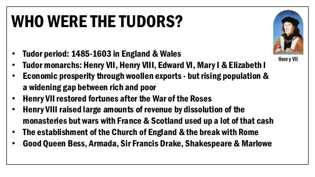 Who were the tudors did