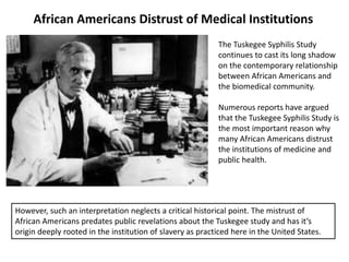 The tuskegee study | PPTX