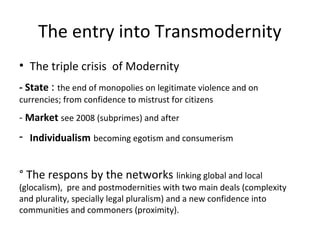 The two faces of the commons