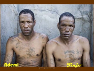 Ndemi   ignatius joseph n estroga
                                    Jinjo
 