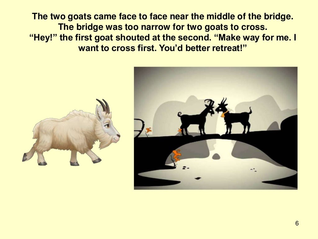 The Two Goats An Aesop's Fable with Moral Lessons