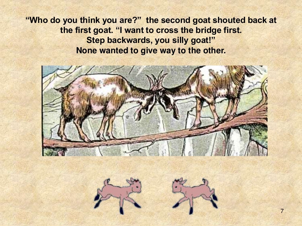 The Two Goats An Aesop's Fable with Moral Lessons