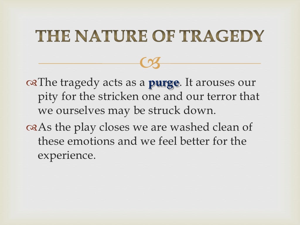 The Types Of Drama