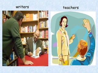 writers teachers 