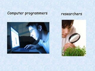 Computer programmer s researcher s 