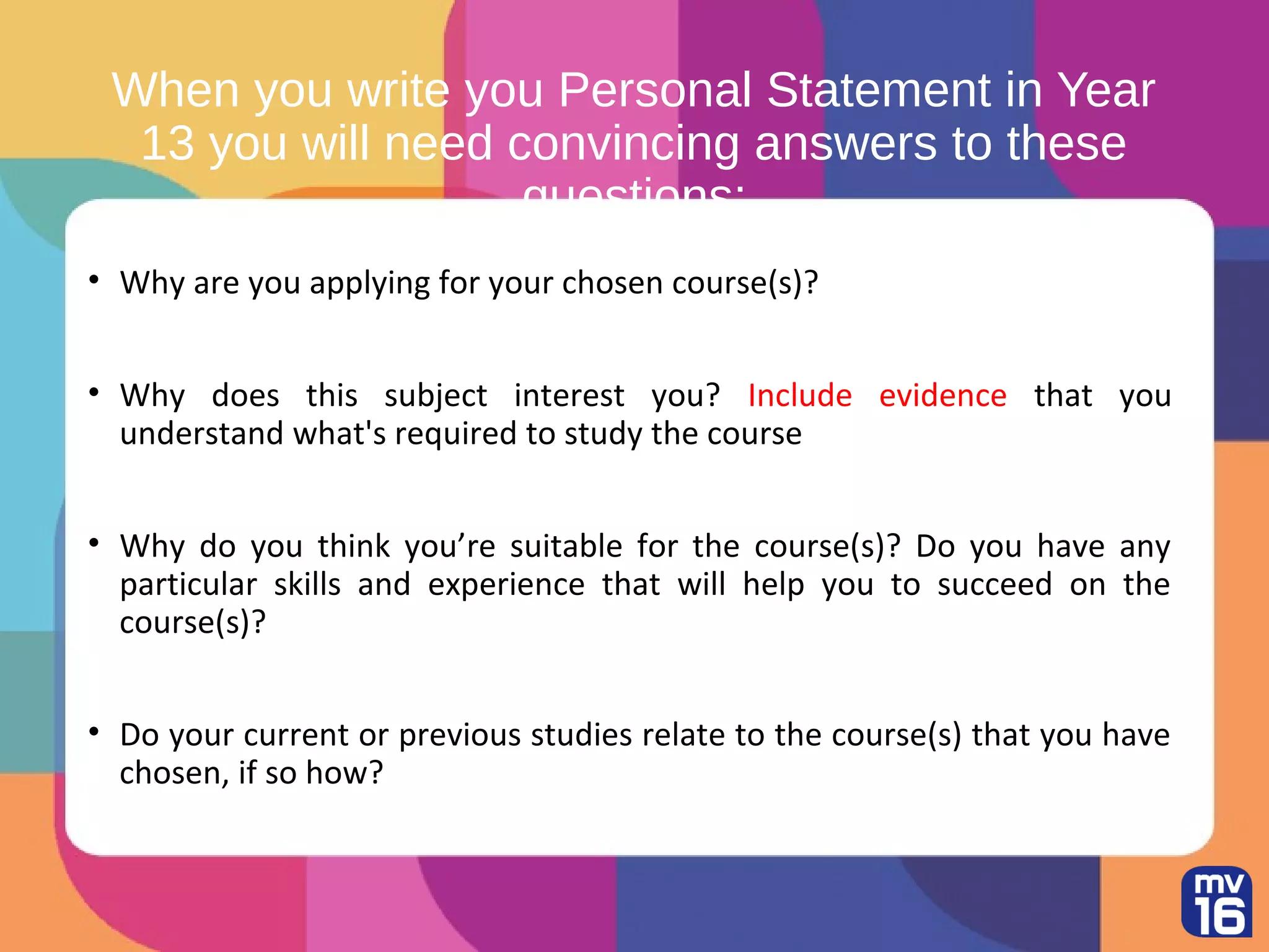 The ucas application form ppt
