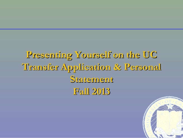 Help writing transfer essay