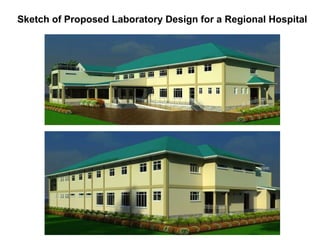 Sketch of Proposed Laboratory Design for a Regional Hospital
 