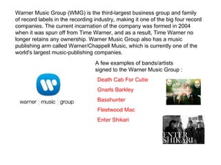 The UK’s 4 Major Record Labels | PPT