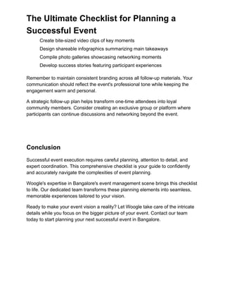 The Ultimate Checklist for Planning a Successful Event.pdf | Free Download