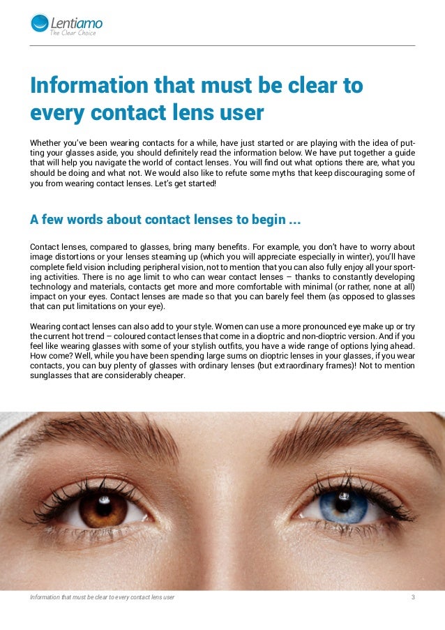 The Ultimate Contact Lens Guide