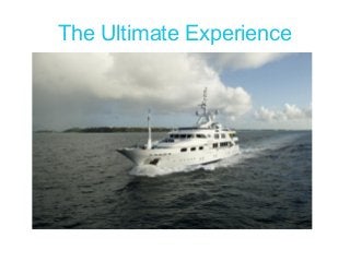 The Ultimate Experience
 