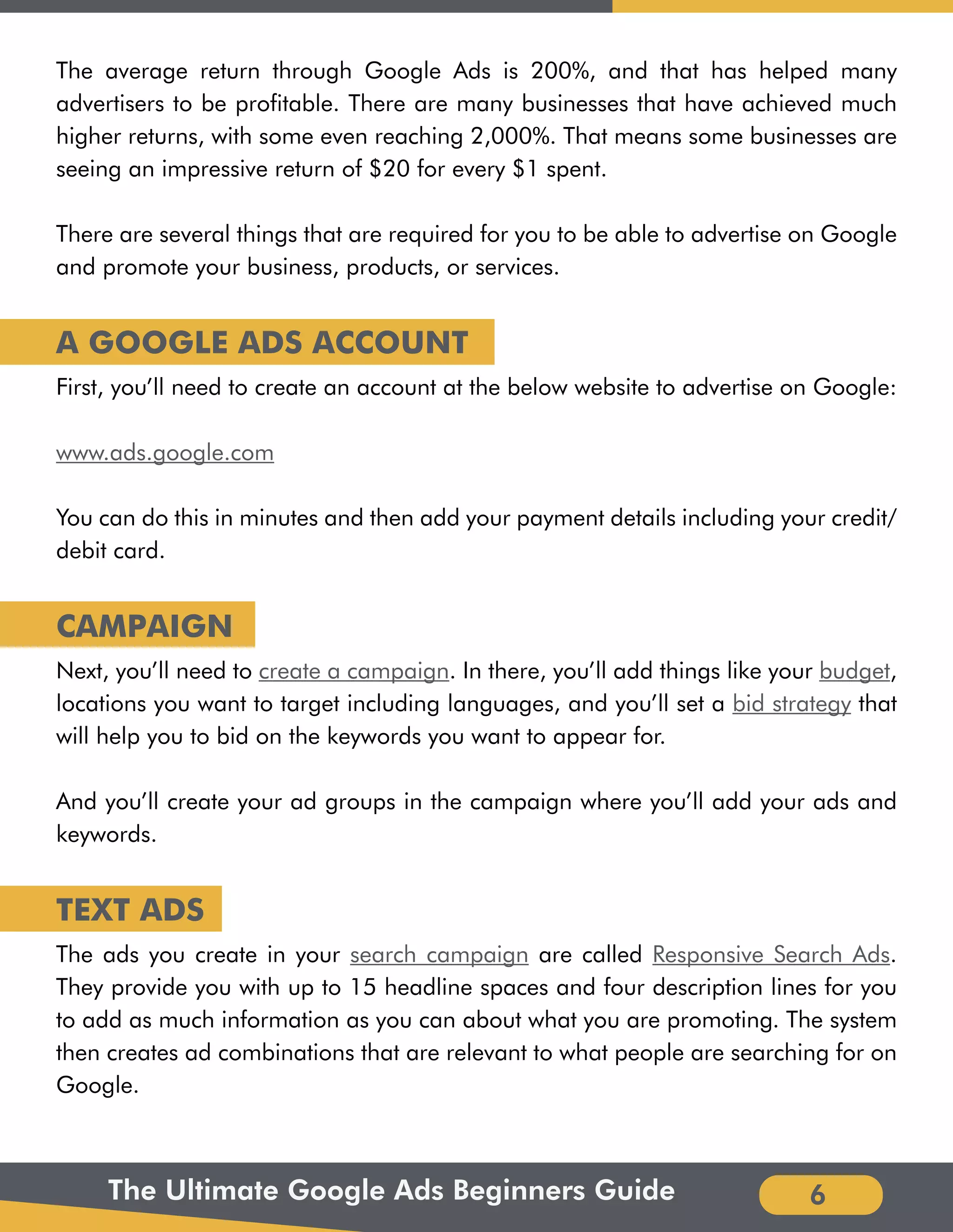 The Ultimate Google Ads Beginners Guide.pdf | Internet for Beginners ...
