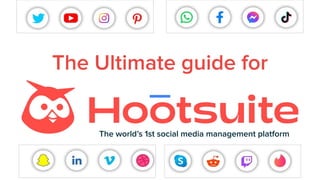 The Ultimate guide for
The world’s 1st social media management platform
 
