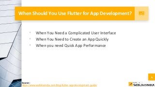 Flutter App Development - A Comprehensive Guide | PPT