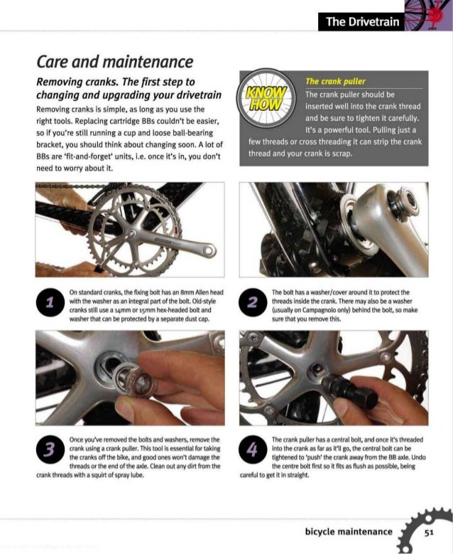 The ultimate guide to bicycle maintenance 2010