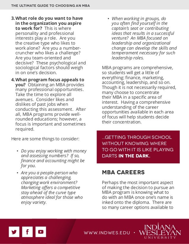 what to do with mba