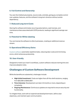 The Ultimate Guide to Custom Software Development Process, Cost ...