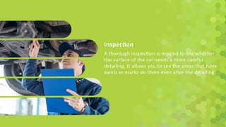The ultimate guide to essential car detailing tips | PPTX