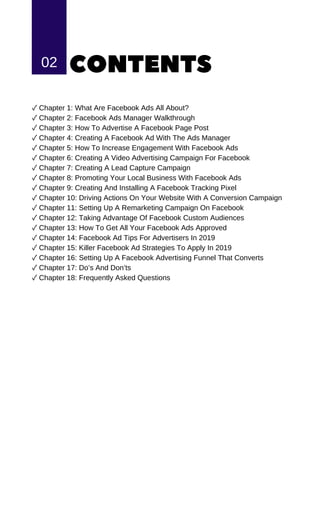 The ultimate guide to facebook ads 2019 | PDF