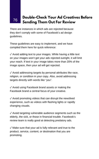 The ultimate guide to facebook ads 2019 | PDF