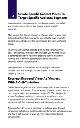 The ultimate guide to facebook ads 2019 | PDF