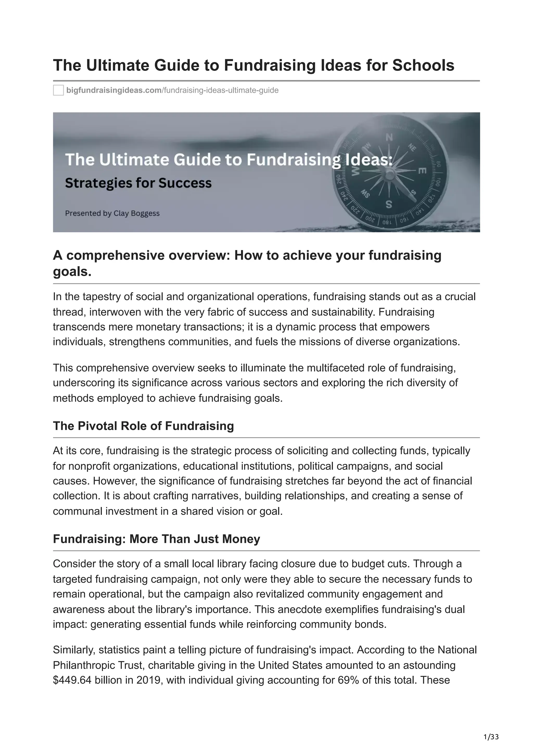 Fundraising Guide.pdf The Ultimate Guide to Fundraising Ideas for Schools.pdf