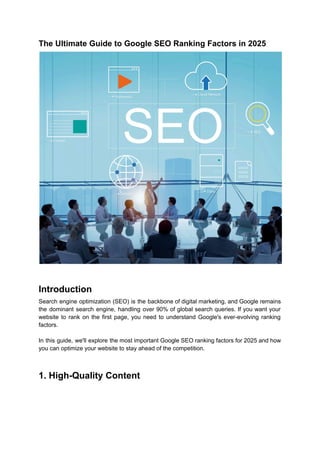 The Ultimate Guide to Google SEO Ranking Factors in 2025.pdf