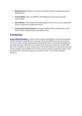 The Ultimate Guide to Scan to BIM | PDF