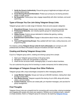 The Ultimate Guide to Telegram Group Links_ Connect with Communities