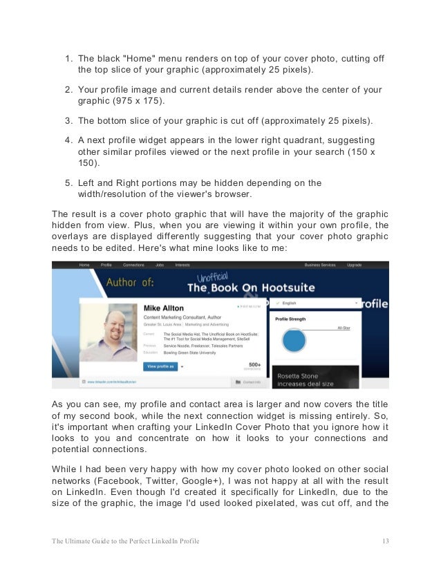 the ultimate guide to the perfect linkedin profile the ultimate guide to the perfect linkedin profile
