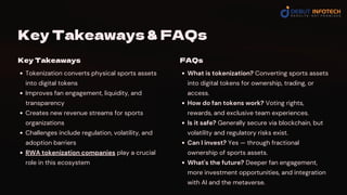 Sports Token System.pdf The Ultimate Guide to Tokenization in Sports | PDF
