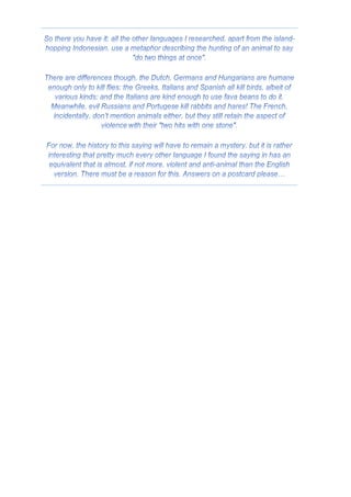 The ultimate guide to translating idioms