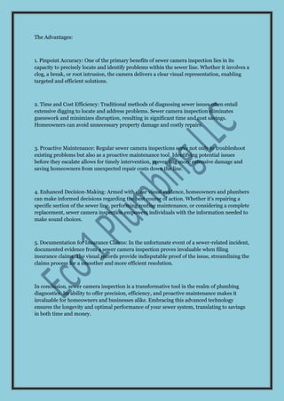 Sewer Camera Report.pdf The Ultimate Guide to Understanding Sewer Camera Inspection.pdf