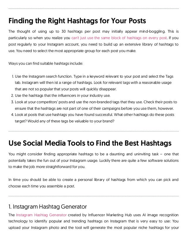 6 finding the right hashtags - guide to hashtags in 2018 top facebook twitter instagram trends