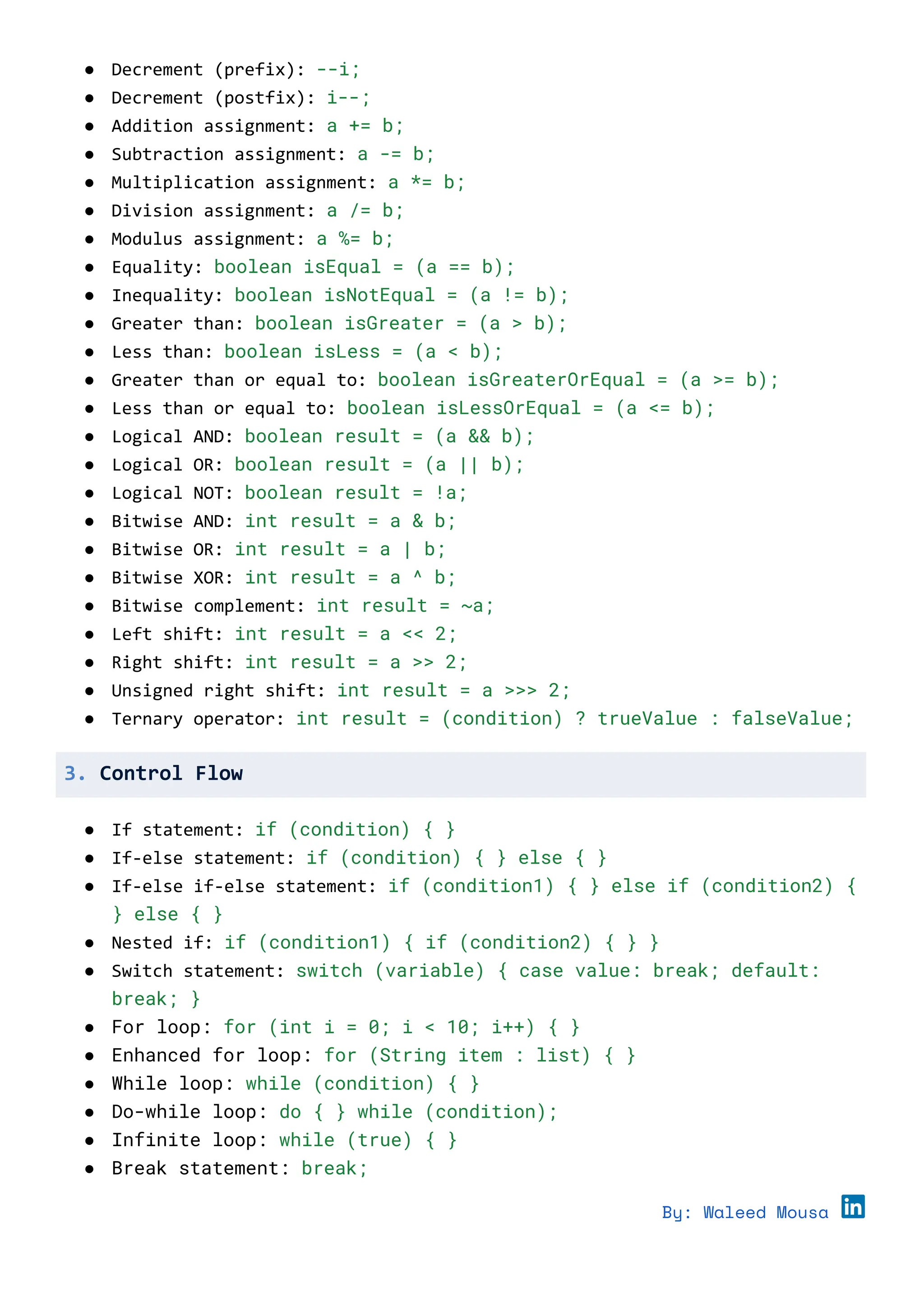 The_Ultimate_Java_CheatSheet.pdfjkrwogjw | PDF | Free Download