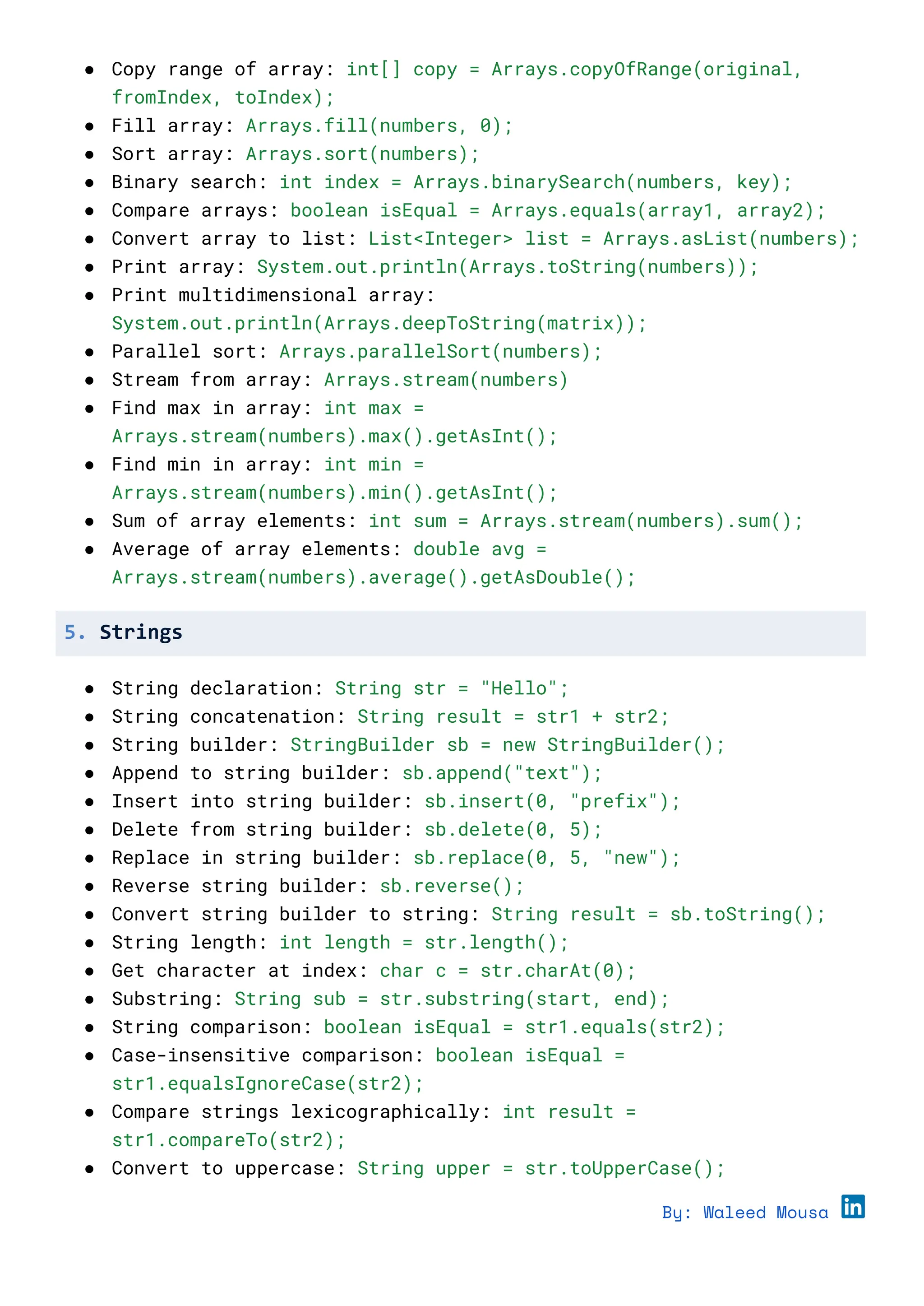 The_Ultimate_Java_CheatSheet.pdfjkrwogjw | PDF