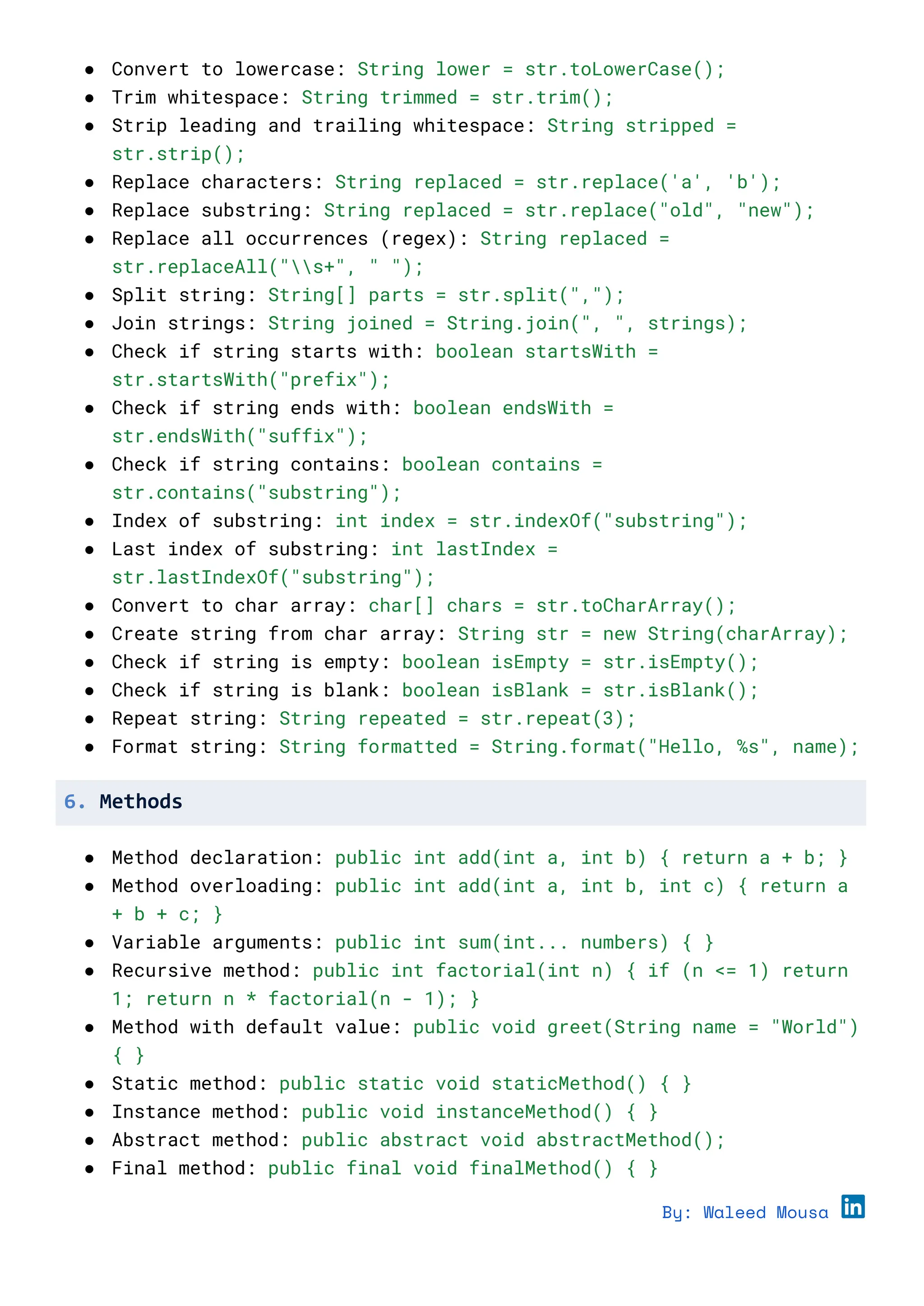 The_Ultimate_Java_CheatSheet.pdfjkrwogjw | PDF | Free Download