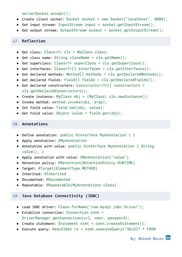 The_Ultimate_Java_CheatSheet.pdfjkrwogjw | PDF | Free Download