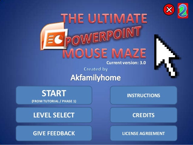 Powerpoint Maze Game Powerpoint Maze Game
