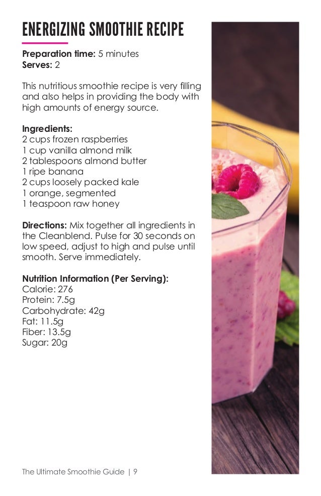 The ultimate smoothie guide 1