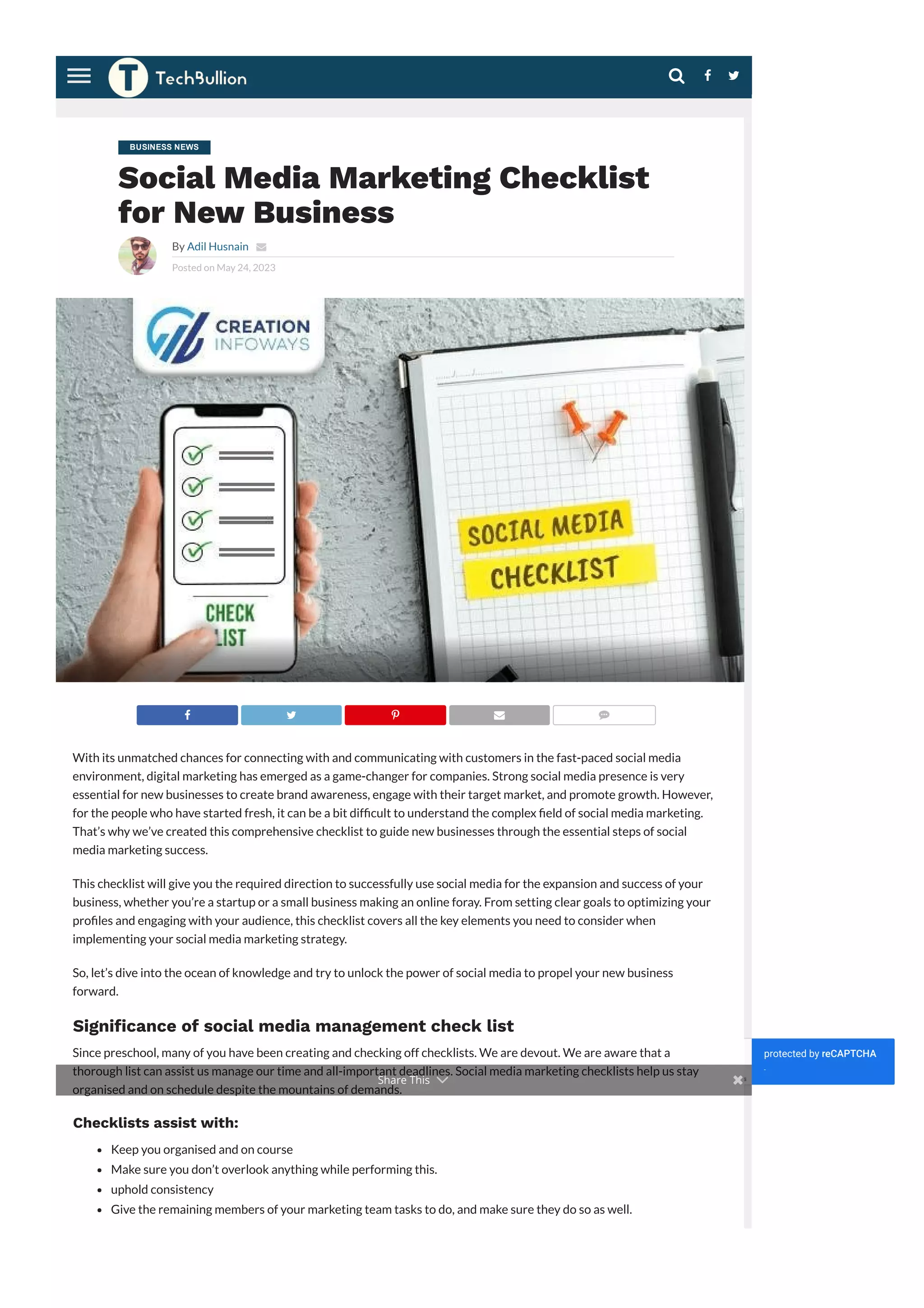 The Ultimate Social Media Management Checklist.pdf