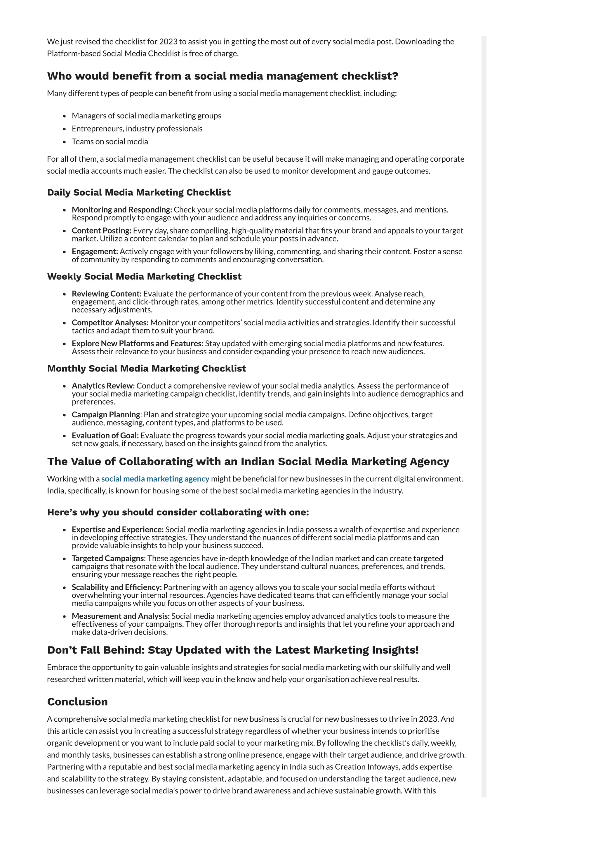 The Ultimate Social Media Management Checklist.pdf