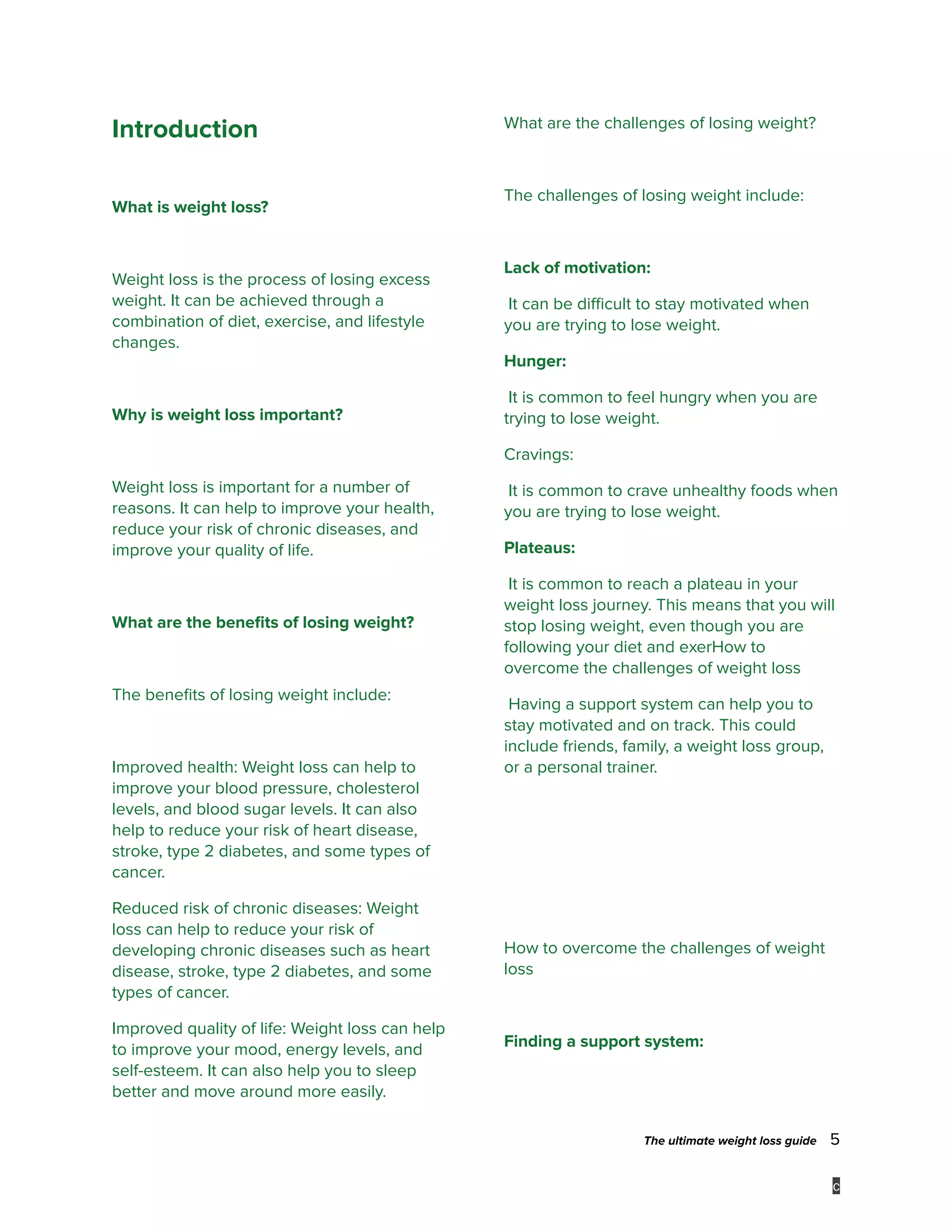 The Ultimate Weight Loss Guide Pdf Diabetes Diseases And Conditions