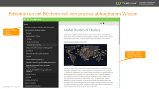 Knowledge management
that delivers answers
Theum - neue Funktionen und Road Map
1.5 2.0 (August) 2.5 (Dezember) 3.0 (Mai 2017) 2017
Unbegrenzte Anzahl Staging Kopien K-Domains / Libraries / Books Email Kontakt für Buch Glossarfunktion Weitere Inhalte integrieren
Aliase für einfachere URLs Produktion 900% schneller Broken Link Management „Any URL“ Content Integration Apps
TIFF Integration Autor kann Libraries erstellen Buch Erstell/Gültigkeitsdatum Default Hyperlink Pattern Rules Thematische Suche R2
Beliebige Formate als Attachment Images/Text für Libraries & Books Book Generierung von Book Template Verbindliches/informelles Wissen Cloud
Sehr schneller Zugriff auf Topics PDF vom Book HTML5 Bookmark Funktion erkennt Character
Styles
First Android App
Verbesserung Smartphone Support Modernisierte GUI Book verschieben (Lib zu Lib) First Cortana Integration
Epub identisch mit Web Version html5 Thematische Suche
Frage  Antwort BETA
Einfacherer Composer für „Non
Techies“
PDF wie Word
Bookmark Suche Sprechende URLs Reader Security Settings via Composer External Search Engine Interface
Online Hilfe Übergreifende Suche (Buch
Bibliothek … Alles)
Multimandanten-fähig Knowledge Management Console
Unbegrenzte Anzahl Bücher Suche Anlagen (PDF Office) Metadaten aus Dokument und DMS
suchbar /sichtbar
„Theums“ (Personalisierbare,
dynamische Topics)
Style Guide einfach via CSS
anpassbar
PDF Suche => öffnet Seite PPT Fullscreen Modus (Präsentation)
Sprachpakete für Bücher (en/de) Deep Link zu Slide# Thematische Suche F&A R1
Kein MS Office MS SQL auf
Server
Suche mit Key Words und Metadaten
2 Stunden Installation Weniger Bedarf für CSS Anpassungen
Exaktere Suche Lifespan für Bibliotheksinhalte
KD>Windows & Apache Server Excel like PPT Darstellung
 