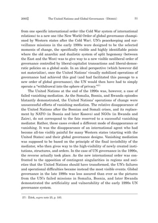 The UN and Global Governance | PDF